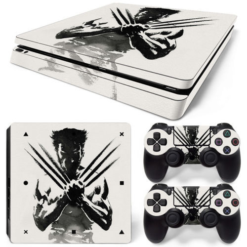 ps4 slim 贴膜 贴纸 彩贴 PS4slim薄版机身贴 skin sticker vinyl