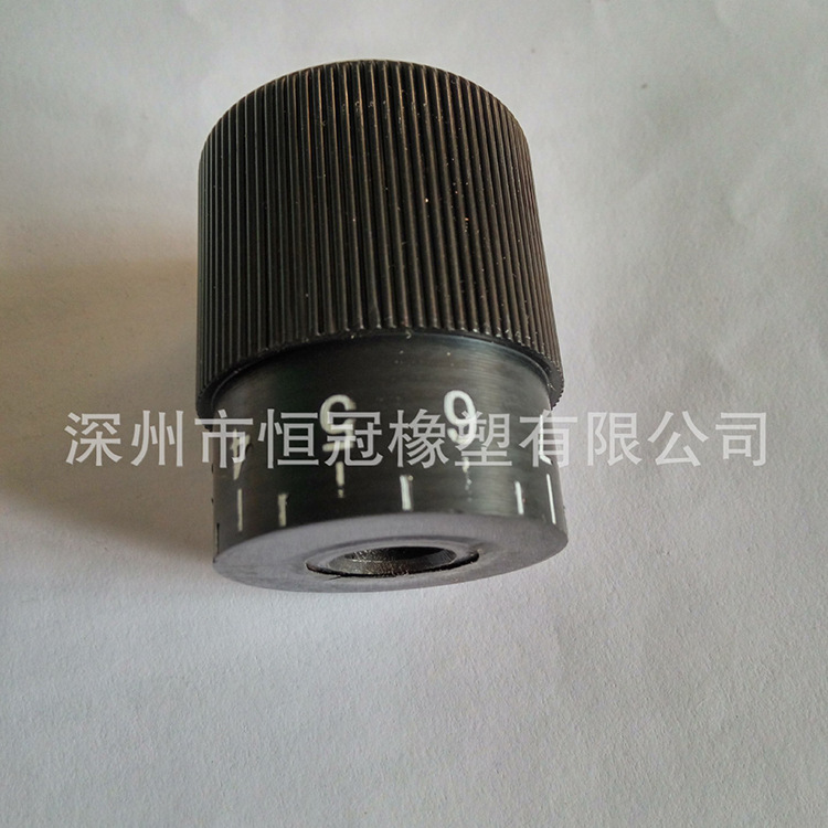 刻度微调手轮 数字可调节把手 机床数字旋钮尼龙黑8*32