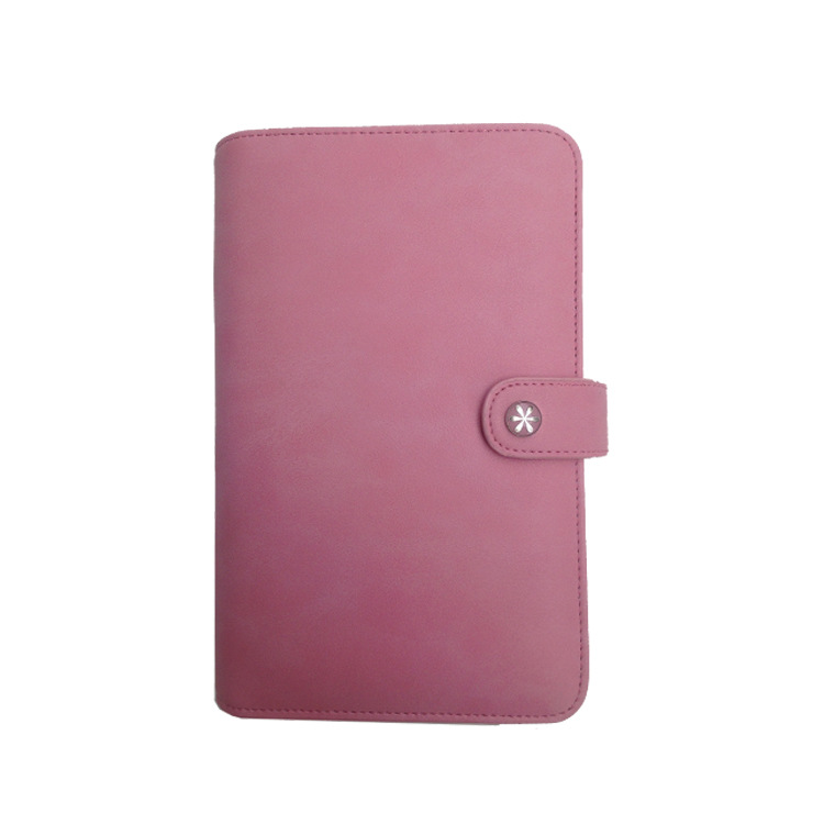 Customized pink PU Universal Manual Travel Simple Universal Manual…