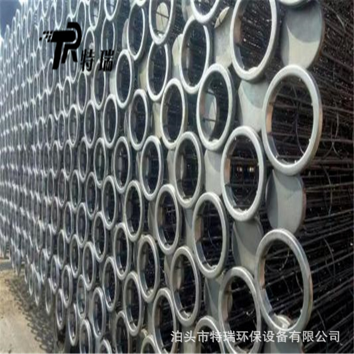 除尘骨架 收尘器袋笼 镀锌带文氏管笼骨架 滤笼架 脉冲除尘器笼架
