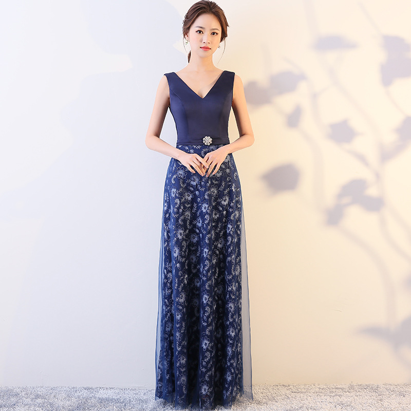 Evening dresses vestido de noche Night KTV Jiali evening dress long nightclub night club public relations clothing high end miss Xiaomei hotel bar dress