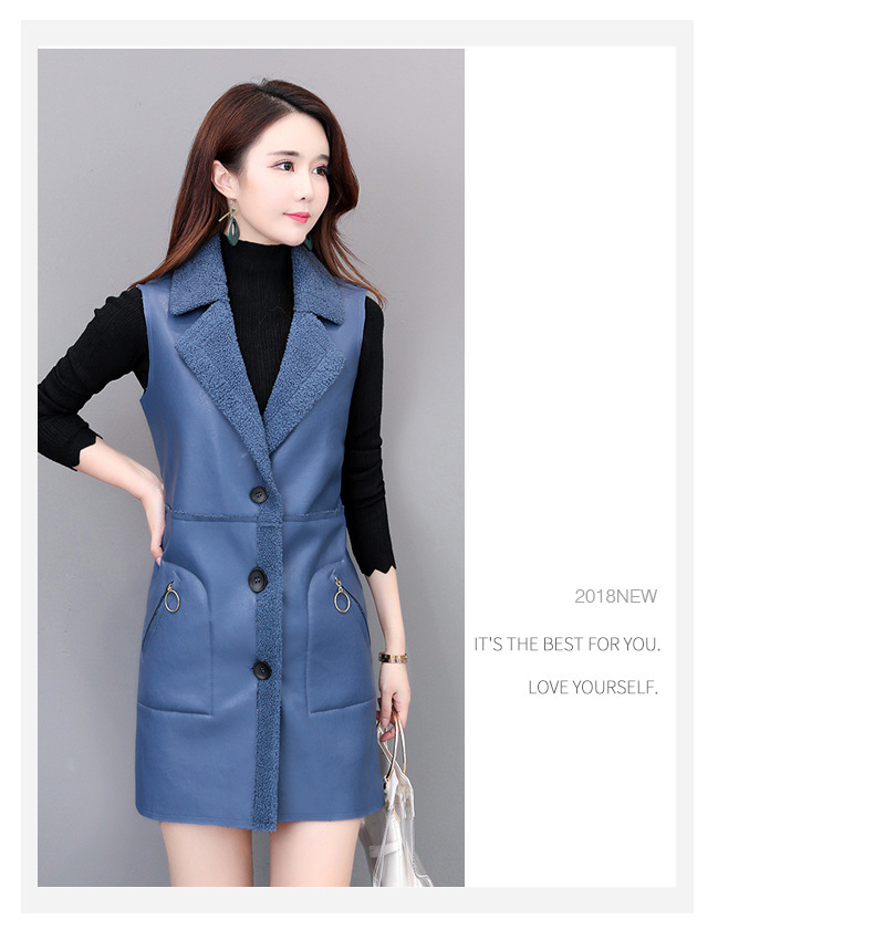 Gilet femme en Cuir PU - Ref 3318518 Image 31