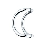 Простой C -тип полу -циркулярная ручная сталь из нержавеющей стали.