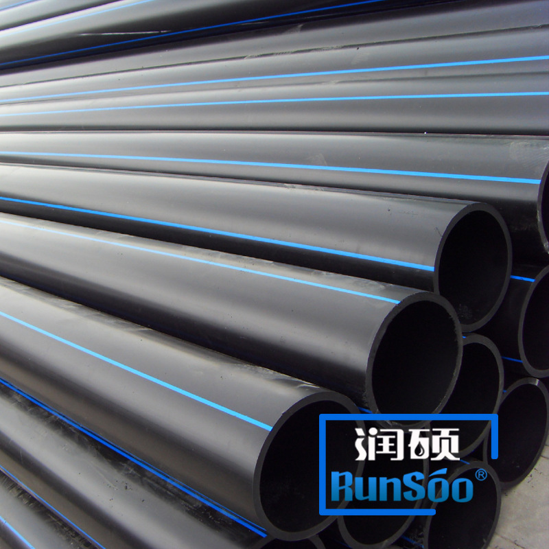 批发pe管材管件pe给水管输水管大口径自来水管厂家现货供应