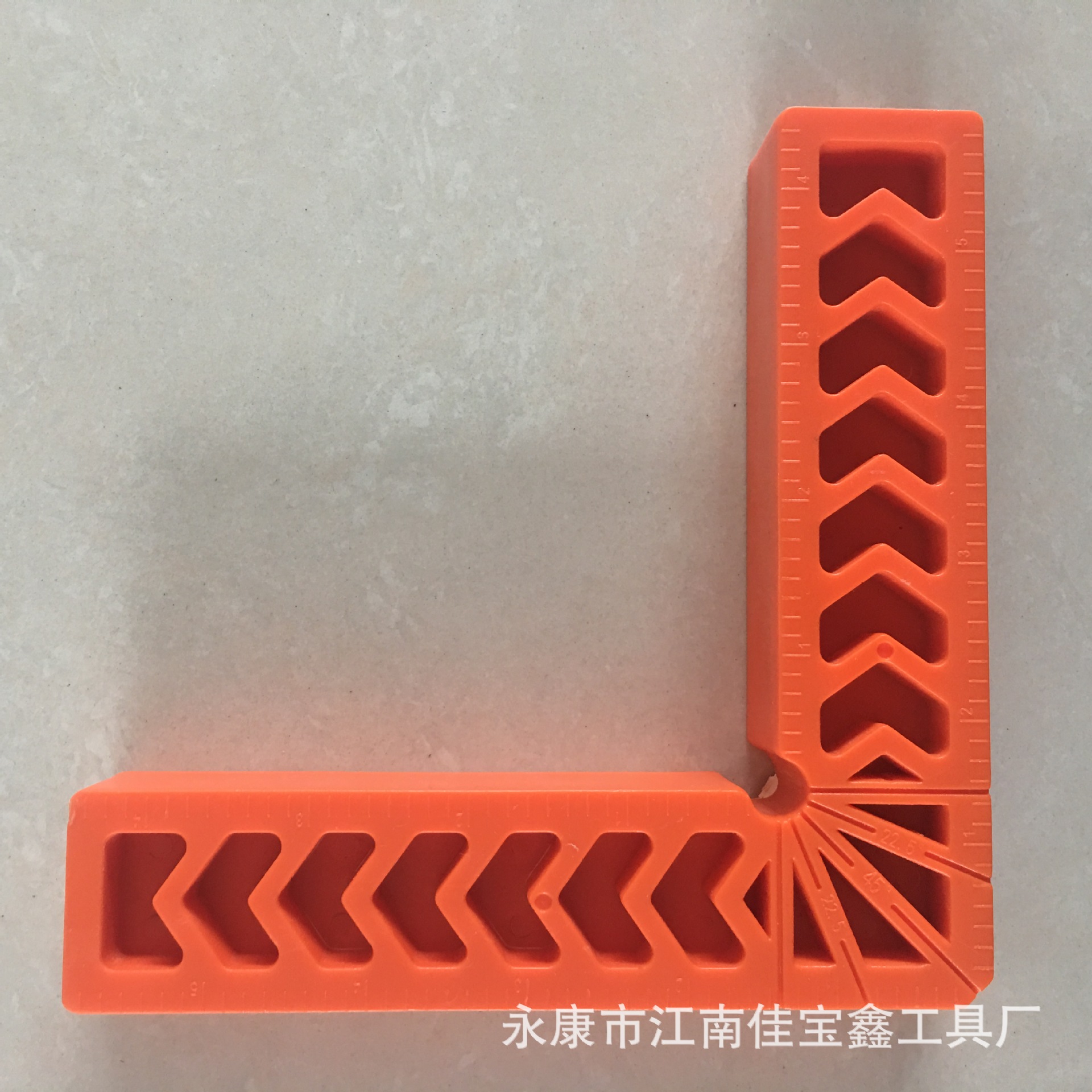工厂直供90度直角定位夹直角辅助定位器塑料角尺4寸|ms