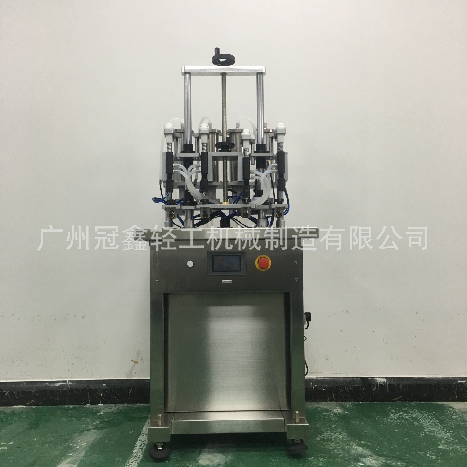 玻璃瓶真空水剂灌装机 多泡液体负压灌装机 香水真空灌装机