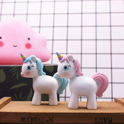 汽车摆件_阳光彩虹小白马蛋糕装饰摆件彩虹独角兽汽车摆件北欧童趣- 阿里巴巴