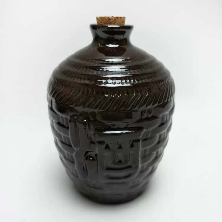 宜兴陶瓷酒坛1斤装厂家直供土陶酒坛酒壶空酒瓶子带盖密封