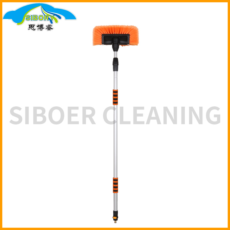 思博新款新设计1.8米长五面多角度清洁汽车专用刷子柔软不伤车