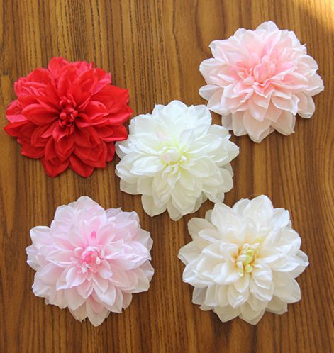 Dahlia artificial flower Dahlia flower wall Tianzhu peony wedding DIY decorative flower arrangement ball artificial flower