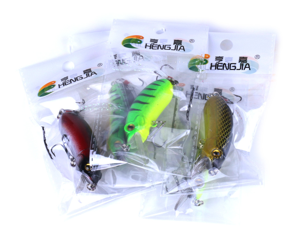 2 Pcs Small Deep Diving Crankbaits 38mm 8g Hard Artificial Baits Minnow for Bass Pesca Carp Perch Fishing Lures Tackle