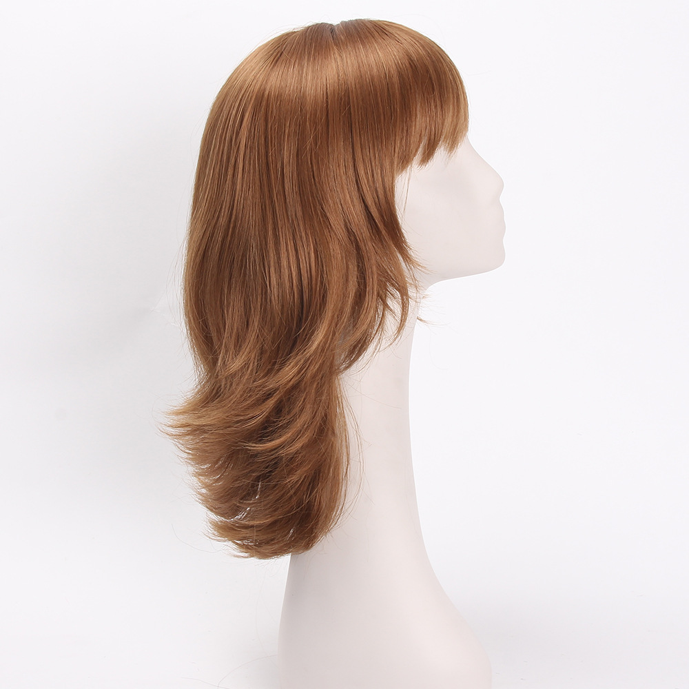 Newlook IMG - 0242 peluca de moda de cabello largo peluca de vacaciones peluca de enseñanza peluca