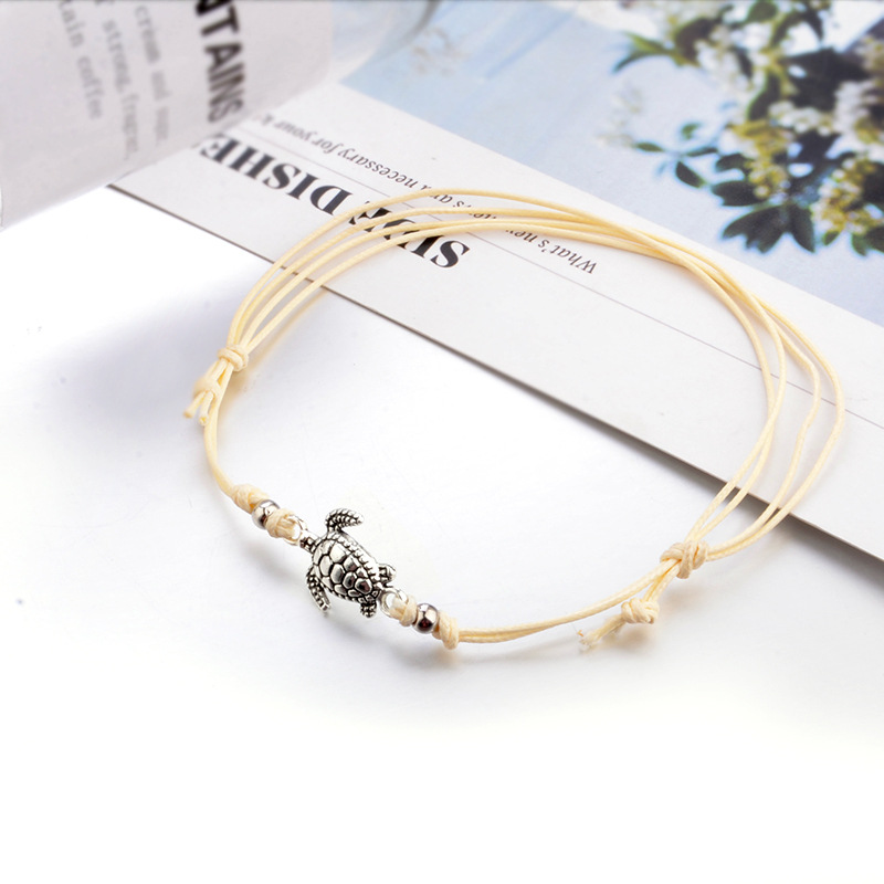 Bohemian Turtle Multilayer Ankle Hand Woven Footwear Adjustable