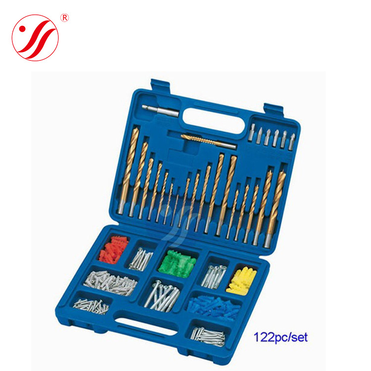 高速钢麻花钻木工钻建工钻丝锥板牙家用套装组套五金工具