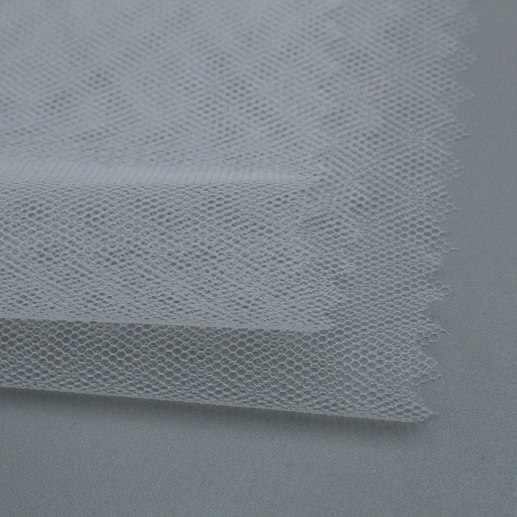 廠家直銷20D錦綸透明網 紗裙細網尼龍六角網紗婚紗網蓬蓬裙網眼布