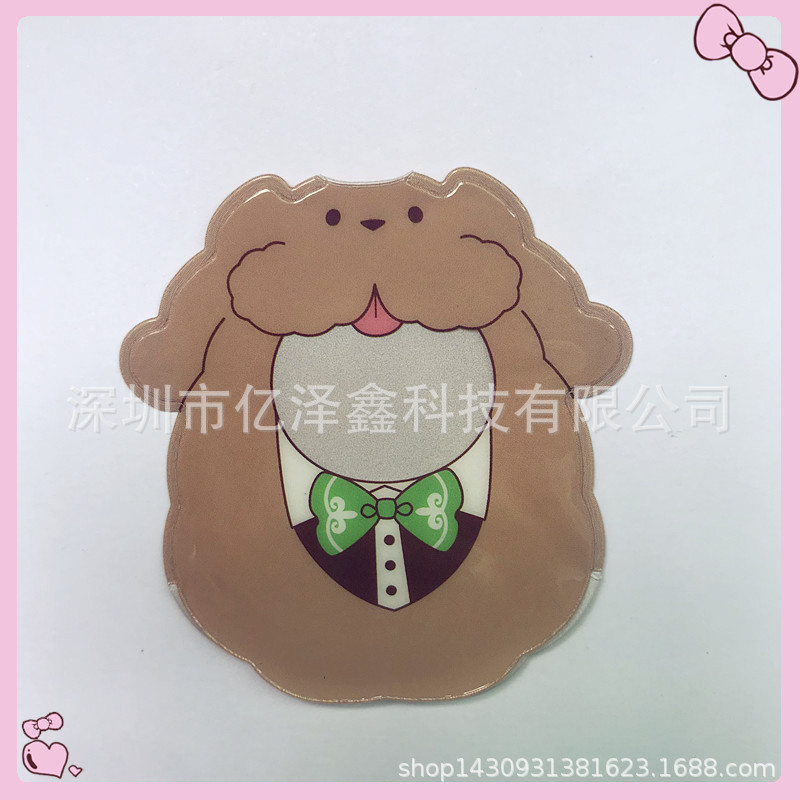 亿泽鑫定制PVC卡通 YURI动漫电压保护袋 电压充气袋挂件 二次元