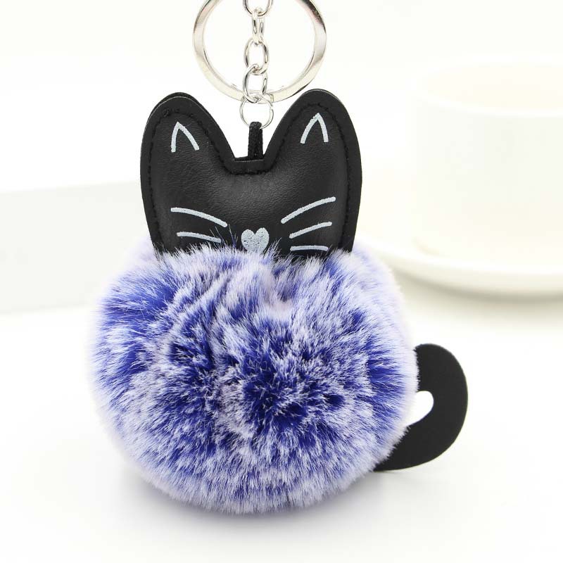 KOOROL Creative cartoon cute two-color keychain
