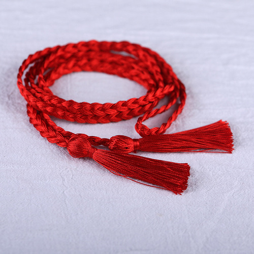 2pcs Retro Wind Palace chinese ancient hanfu Hair Rope for men women fringe hair band Hair Accessories Hanfu fairy princess swordsman warrior Ancient hair ribbon Accessories 