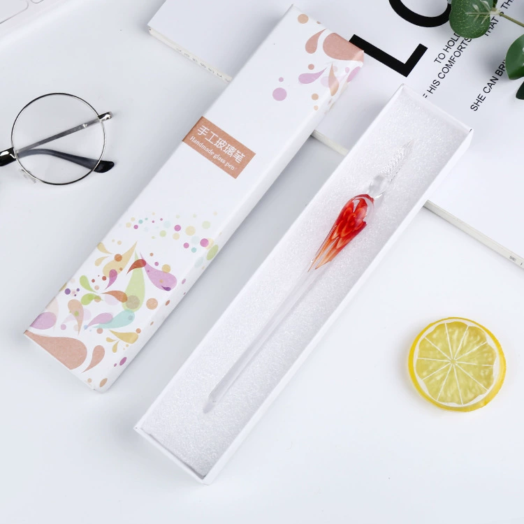 Glass gift-boxed pen, set for students