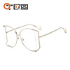 Trend fashionable sunglasses from pearl, metal glasses, European style