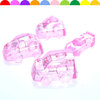 Acrylic beads, crystal, transport, children's colorful toy, with gem, handmade