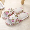 Summer non-slip wear-resistant slide platform indoor suitable for men and women, slippers, cotton and linen, wholesale