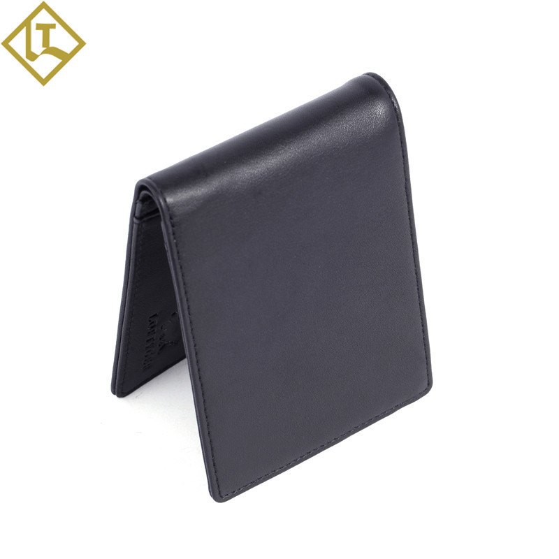 男士真皮錢包wallet 頭層牛皮錢夾短款錢包 防磁RFID零錢包皮包男