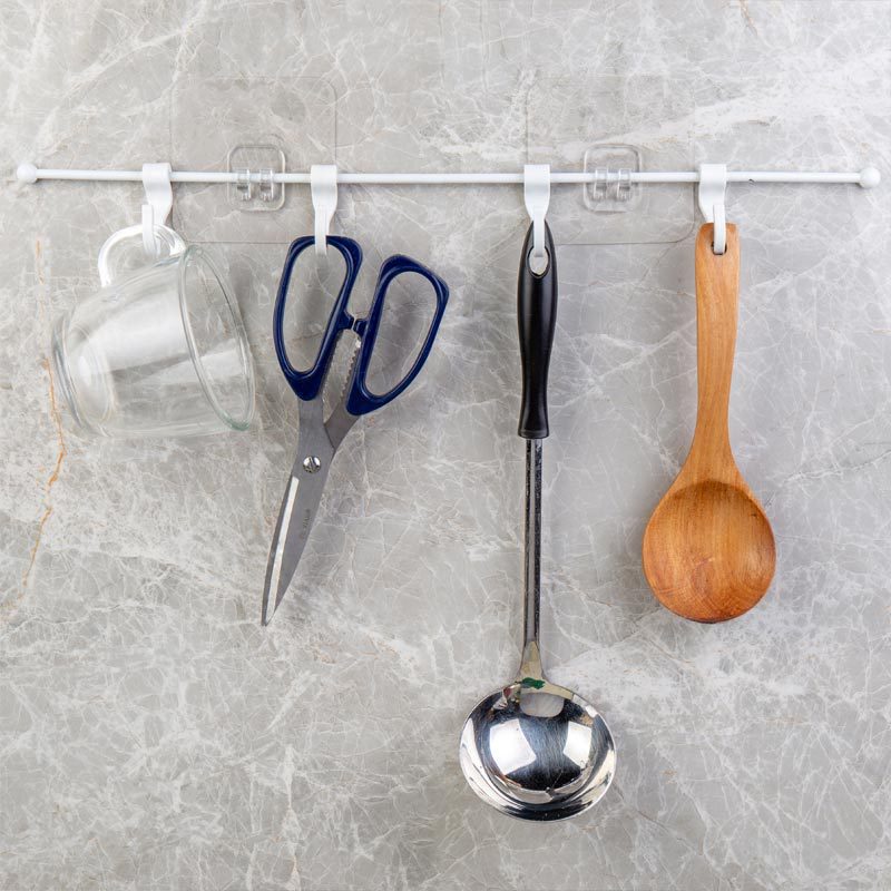 卫生间浴室挂毛巾|厨房置物|超强力承重无痕粘钩强力衣钩|ms