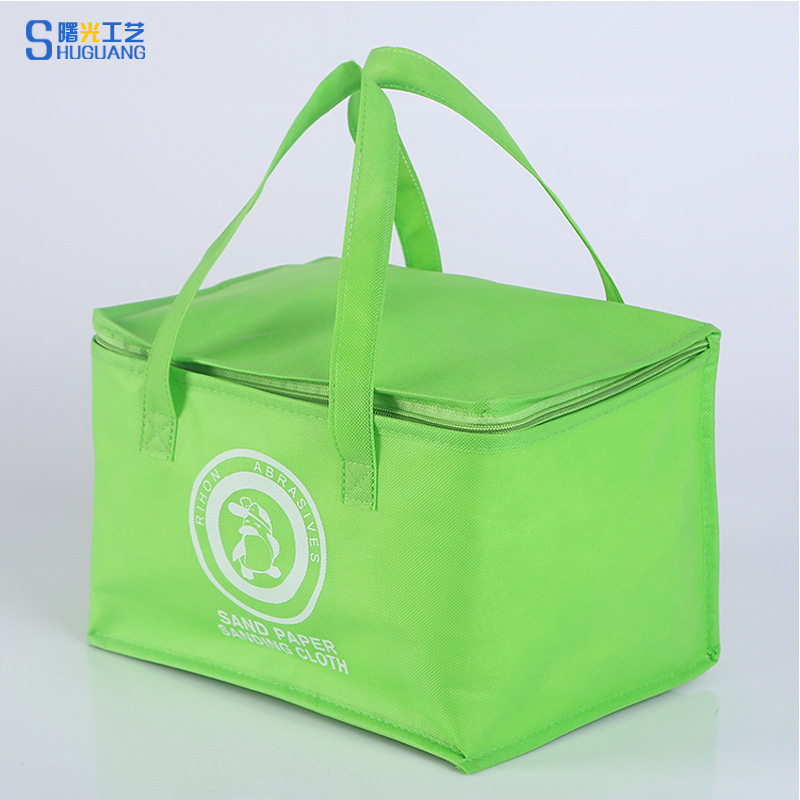 major Customized Frozen Food Storage bags Non-woven fabric Cake portable Cooler bag fruit transport Packaging bag