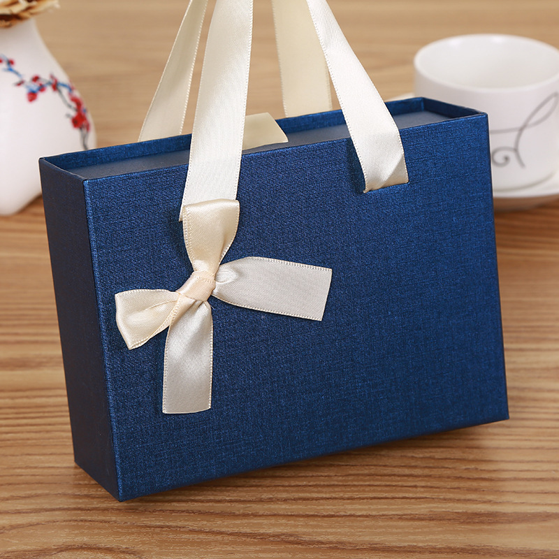 Gran lazo rosa para enviar novia caja de regalo de cumpleaños compañero de boda caja de regalo caja de cajón caja de embalaje de caramelo