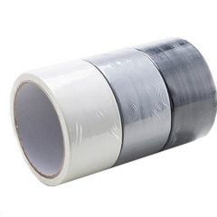 High-adhesion fabric-based tape for photography, 48mm, available in black, white, and gray&mdash;strong adhesive that leaves no residue, waterproof, perfect for studio props.