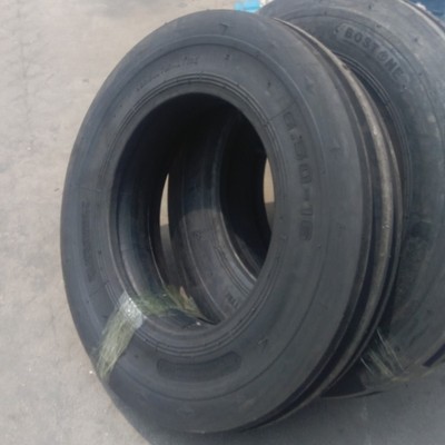 銷售拖拉機前輪胎6.50-16雙溝7.50-16前輪胎8PR加厚耐磨全新熱賣