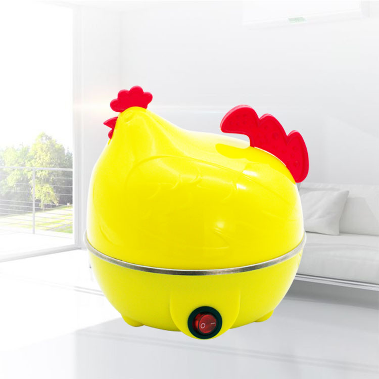 迷你多功能蒸蛋器自动断电单层早餐机不锈钢家用煮蛋器定制logo|ru