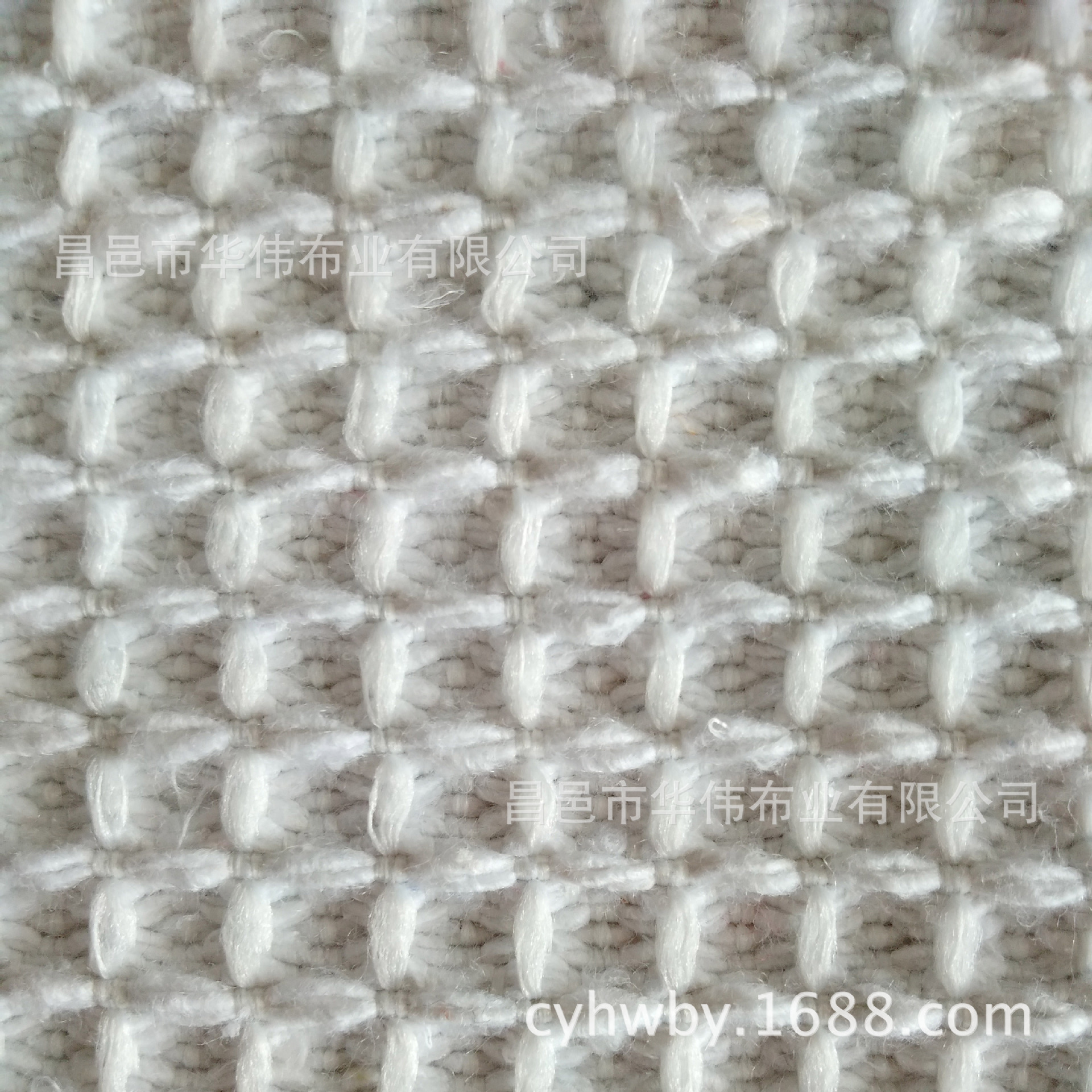 华夫格毯子布 加厚1000克蜂巢布 中东毯子用华夫格 交织蜂巢布