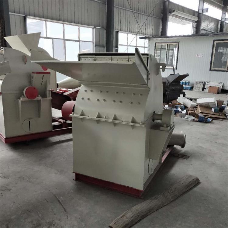 双口木材粉碎机 碎木头树枝杂木粉碎机  木板条木料边角料粉碎机