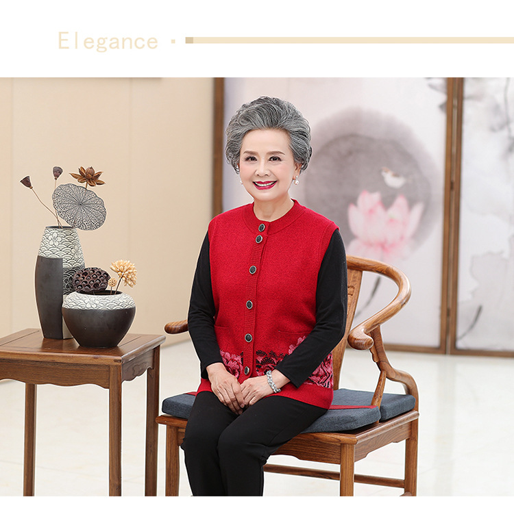 Gilet femme MOUTON ROUGE en Tricot - Ref 3317932 Image 23