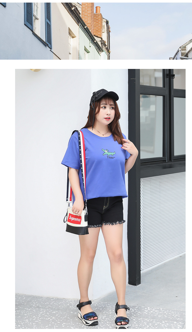 Tshirt femme YIXUANWEIER  YI XUAN WEIER en Coton - Ref 3314044 Image 31