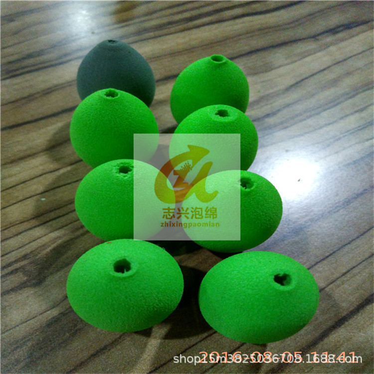 东莞厂家大量批发EVA天线球 EVA彩虹球 鱼网浮漂球 量大优惠