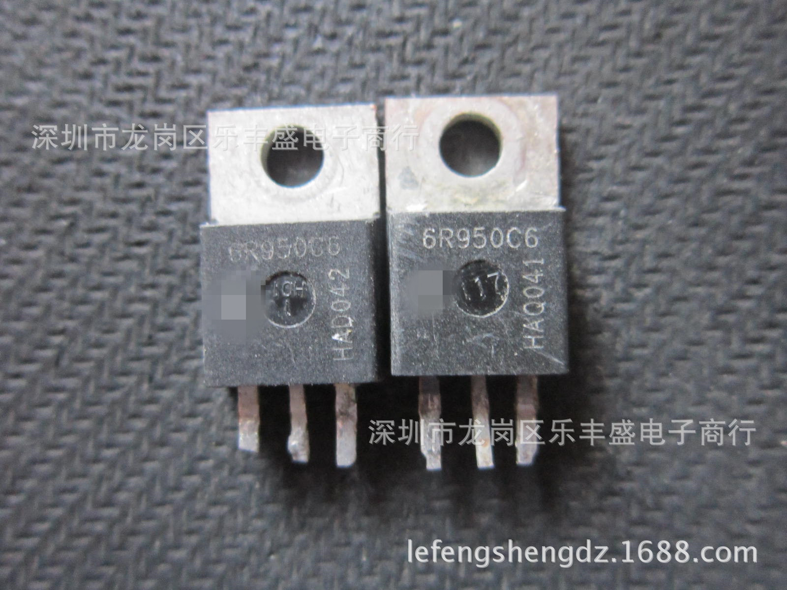 6R950C6 60R950CP 拆机 TO-220 N通道 4.4A 650V