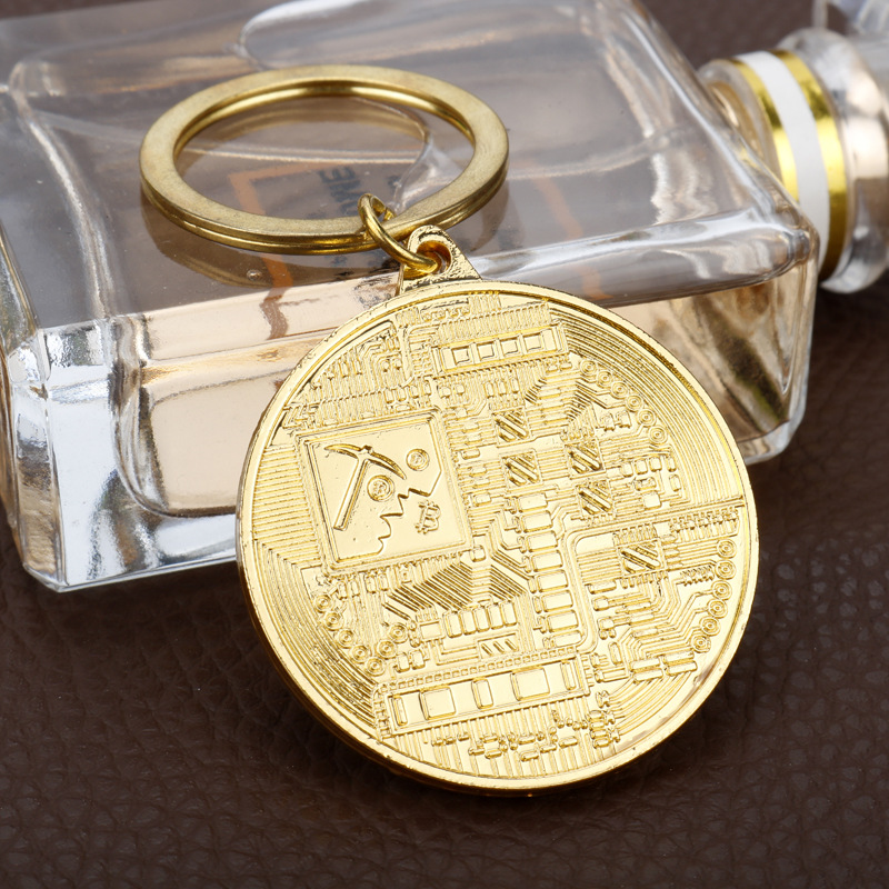 Creative Letter Coin Keychain