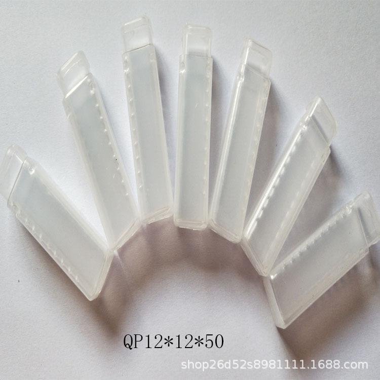 22*80 diamond drill bit/alloy coated milling cutter box/carbide tool transparent rubber box