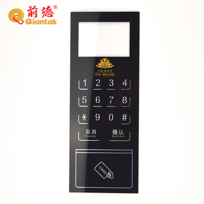 Manufactor customized Silk screen Acrylic panel PMMA Lens Security Acrylic panel
