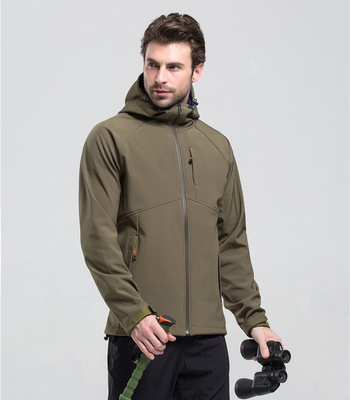 现货批发软壳冲锋衣定制户外团队工作服宣传服刺绣logo保暖防风