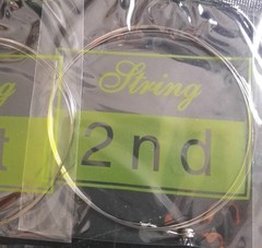 批發木吉他套弦吉他通用彩線弦 器樂配件民謠吉他鋼弦各種琴弦