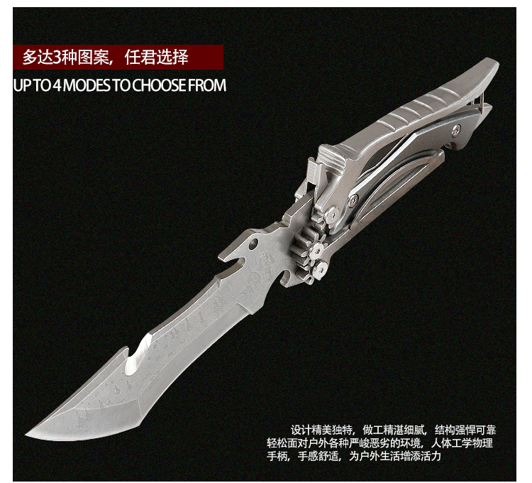 Couteau de survie en 3CR13 - Ref 3397784 Image 18