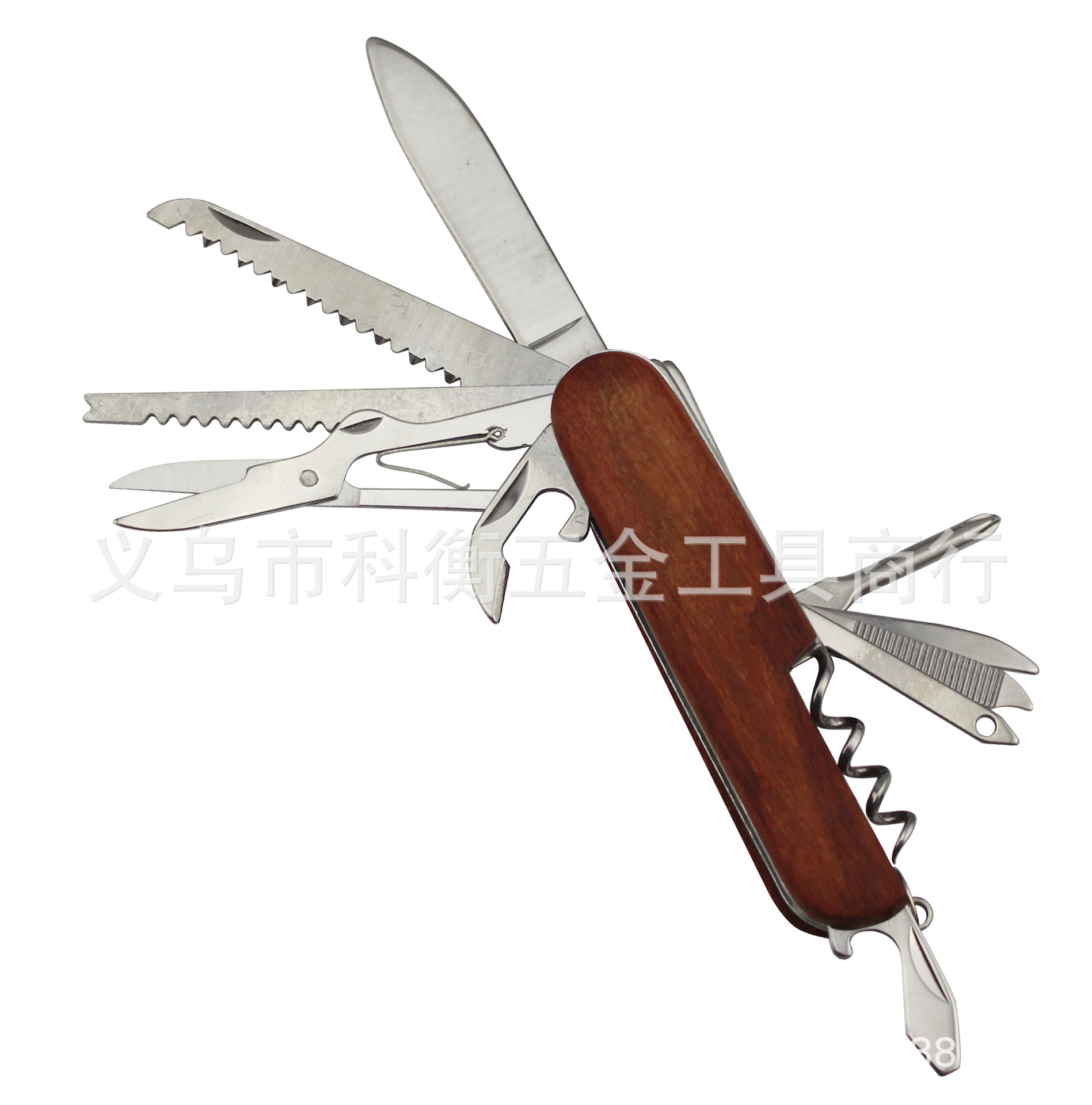 traveler供应木片多功能小刀 折叠小刀 多用军刀 礼品小刀 多用礼