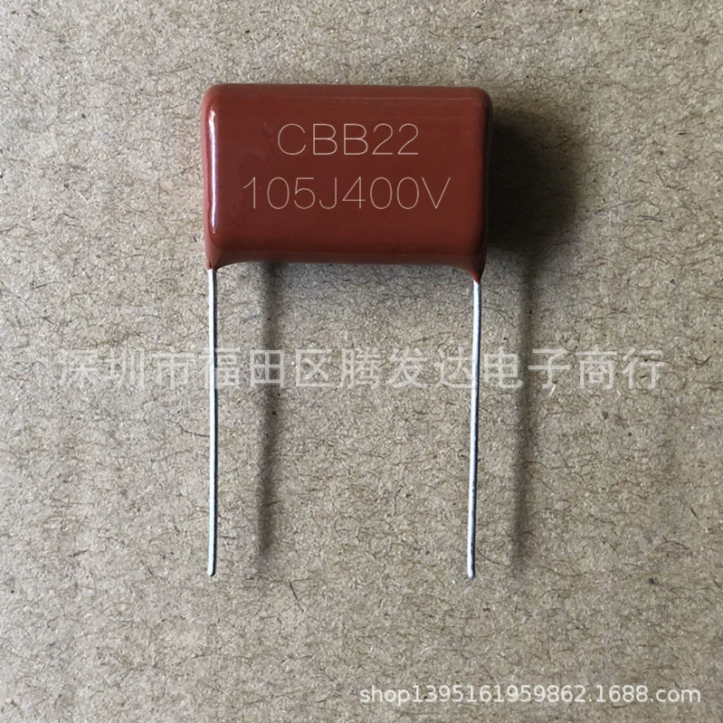 CBB конденсатор CBB22 400V105J 105J1UF 1000NF дистанция стопы 15мм 20мм объем и высокая цена