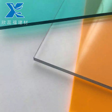 厂家供应耐力板温室阳光板透明聚碳酸酯采光板实心工程pc耐力板