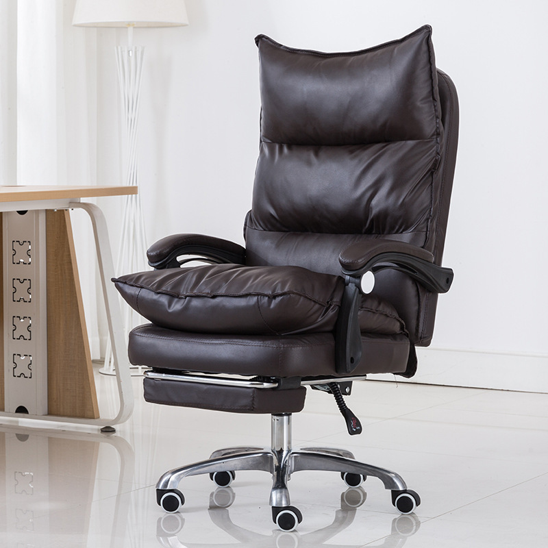 Youge jefe silla de oficina silla de la computadora giratoria de elevación silla giratoria ergonómico YG-801 de silla de cuero