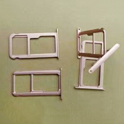 可按要求加工定做手機卡托SIM卡套配件廠家直銷通用金屬卡托